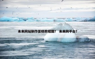 未来网站制作蛋糕教程图？ 未来网平台？