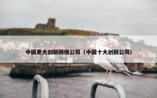 中国更大创新网络公司（中国十大创新公司）