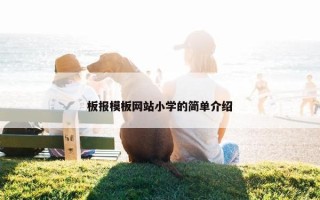 板报模板网站小学的简单介绍