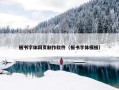 板书字体网页制作软件（板书字体模板）