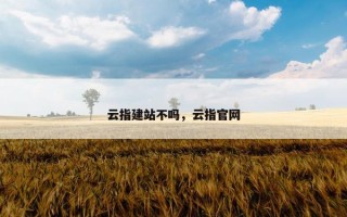 云指建站不吗，云指官网