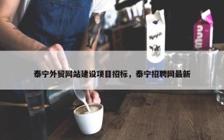 泰宁外贸网站建设项目招标，泰宁招聘网最新