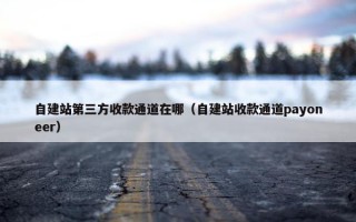 自建站第三方收款通道在哪（自建站收款通道payoneer）