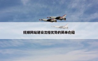 抚顺网站建设流程优势的简单介绍