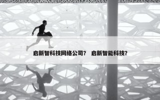 启新智科技网络公司？ 启新智能科技？