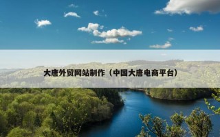 大唐外贸网站制作（中国大唐电商平台）