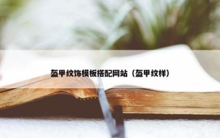 盔甲纹饰模板搭配网站（盔甲纹样）
