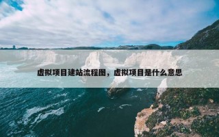 虚拟项目建站流程图，虚拟项目是什么意思