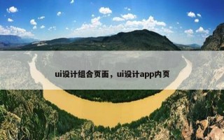 ui设计组合页面，ui设计app内页
