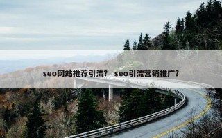 seo网站推荐引流？ seo引流营销推广？
