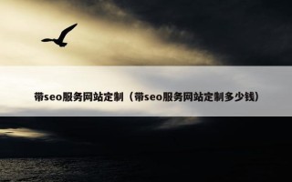 带seo服务网站定制（带seo服务网站定制多少钱）