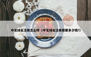 中文域名注册怎么样（中文域名注册需要多少钱?）