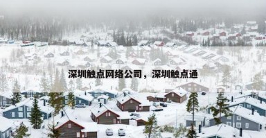 深圳触点网络公司，深圳触点通