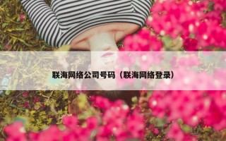 联海网络公司号码（联海网络登录）