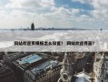 网站欢迎页模板怎么设置？ 网站欢迎界面？