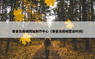秦皇岛商城网站制作中心（秦皇岛商城营业时间）