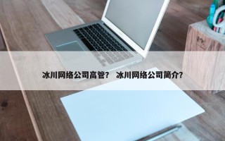 冰川网络公司高管？ 冰川网络公司简介？