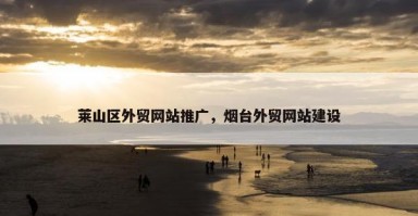 莱山区外贸网站推广，烟台外贸网站建设