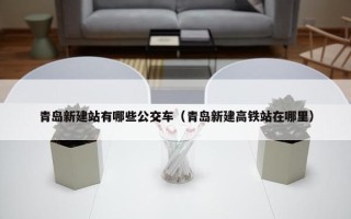 青岛新建站有哪些公交车（青岛新建高铁站在哪里）