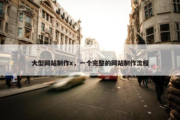 大型网站制作x，一个完整的网站制作流程-第1张图片-冷动云