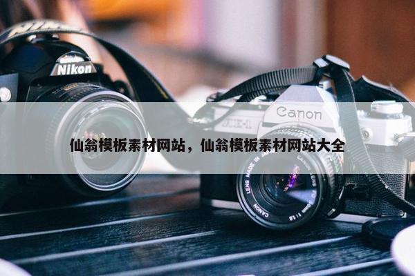 仙翁模板素材网站，仙翁模板素材网站大全-第1张图片-冷动云