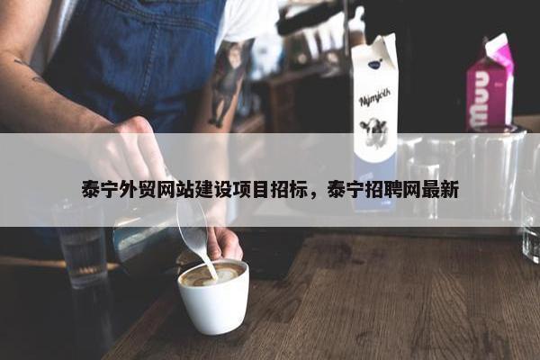 泰宁外贸网站建设项目招标，泰宁招聘网最新-第1张图片-冷动云