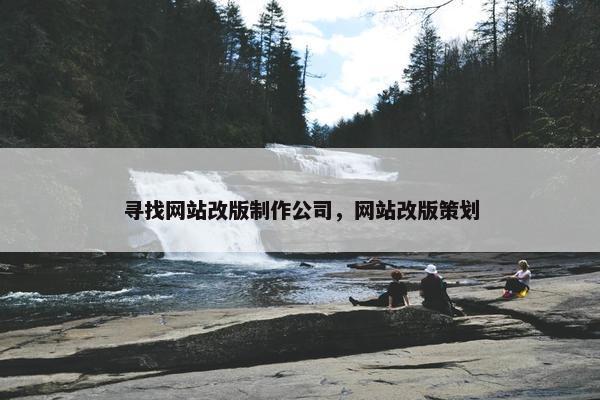 寻找网站改版制作公司，网站改版策划-第1张图片-冷动云