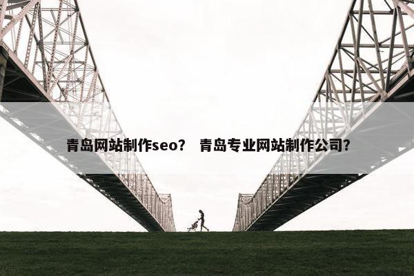 青岛网站制作seo？ 青岛专业网站制作公司？-第1张图片-冷动云