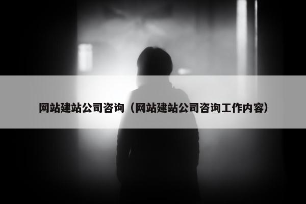 网站建站公司咨询（网站建站公司咨询工作内容）-第1张图片-冷动云