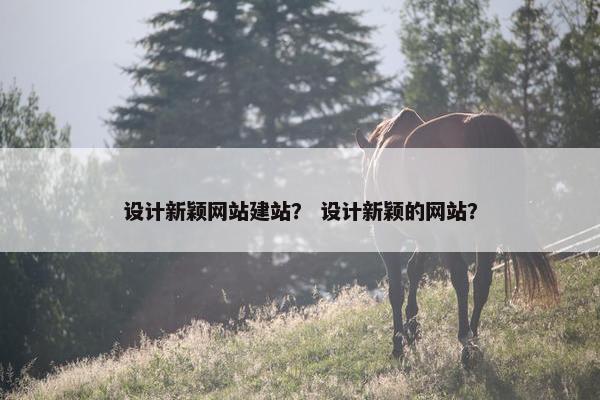 设计新颖网站建站？ 设计新颖的网站？-第1张图片-冷动云