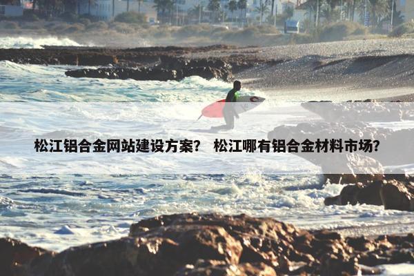 松江铝合金网站建设方案？ 松江哪有铝合金材料市场？-第1张图片-冷动云