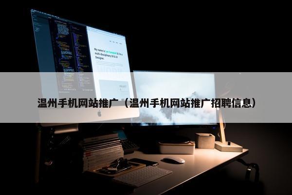 温州手机网站推广（温州手机网站推广招聘信息）-第1张图片-冷动云