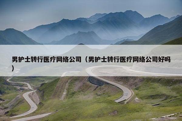 男护士转行医疗网络公司（男护士转行医疗网络公司好吗）-第1张图片-冷动云