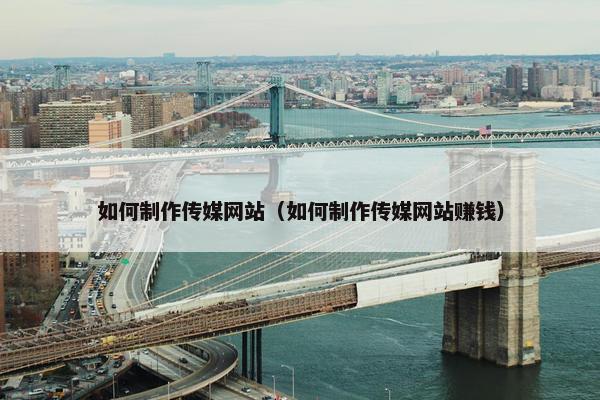 如何制作传媒网站（如何制作传媒网站赚钱）-第1张图片-冷动云
