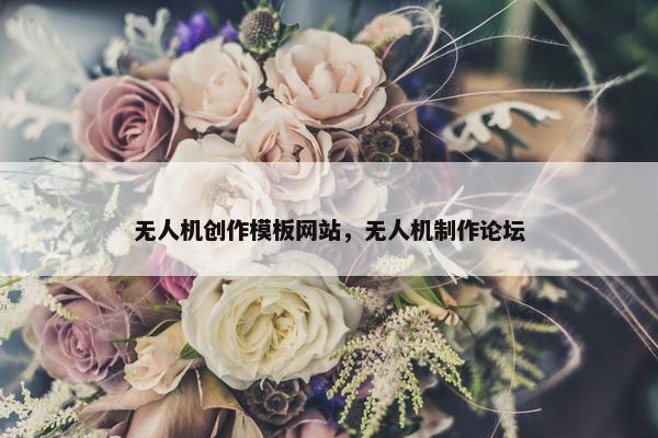 无人机创作模板网站，无人机制作论坛-第1张图片-冷动云